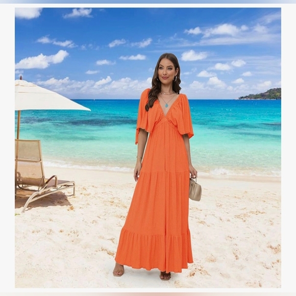 Summer Maxi Dress #900, 901, 902 - Picture 8 of 14